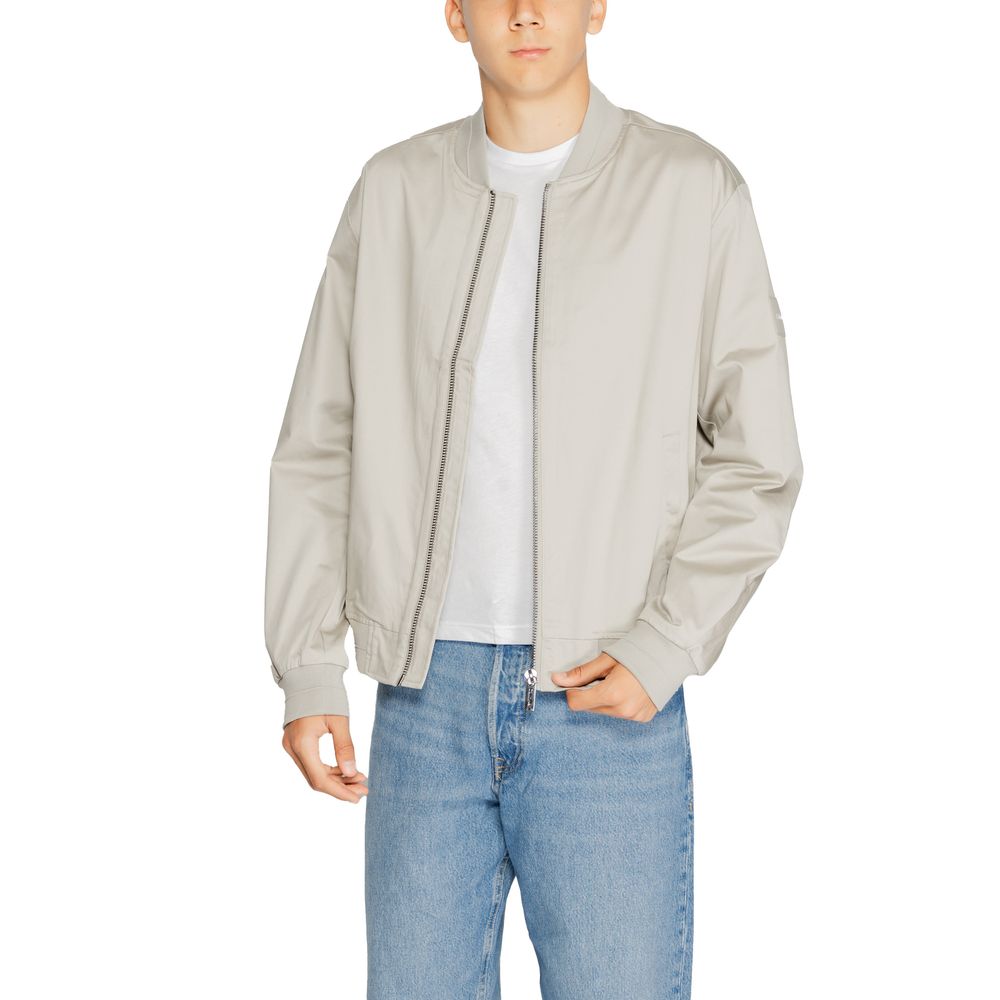 Calvin Klein Graue Bio-Baumwolljacken &