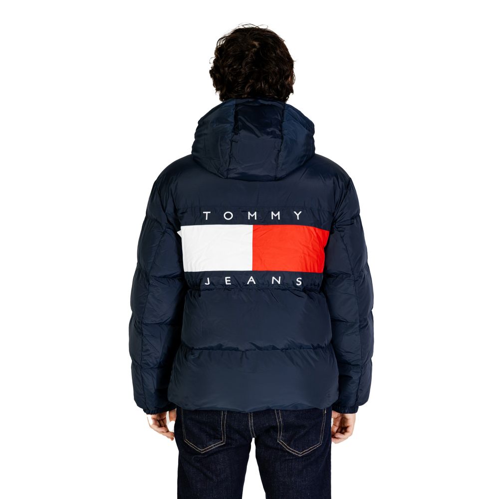 Tommy Hilfiger Jeans Blaue Jacken aus recyceltem Polyester &