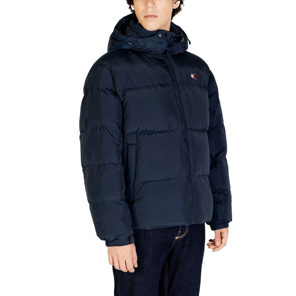 Tommy Hilfiger Jeans Blaue Jacken aus recyceltem Polyester &