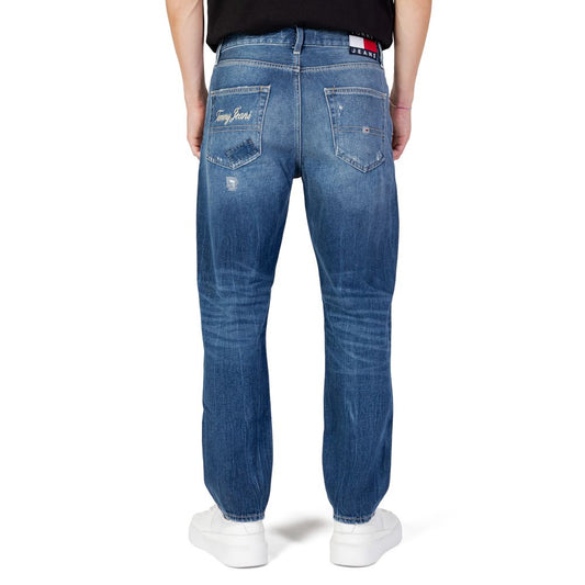 Tommy Hilfiger Jeans Blaue Slim-Fit-Jeans aus Baumwolle