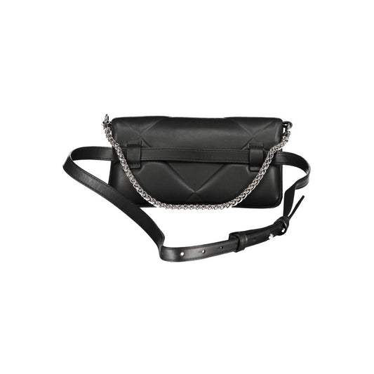 Calvin Klein Schwarze Baumwollhandtasche