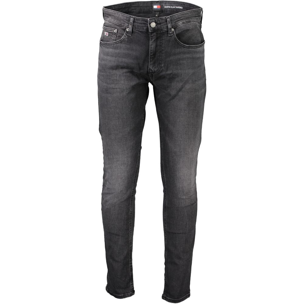 Tommy Hilfiger Schwarze Cotton Slim Herren Jeans