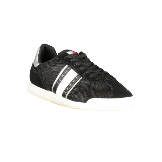 Tommy Hilfiger Schwarzer Sneaker aus Polyester