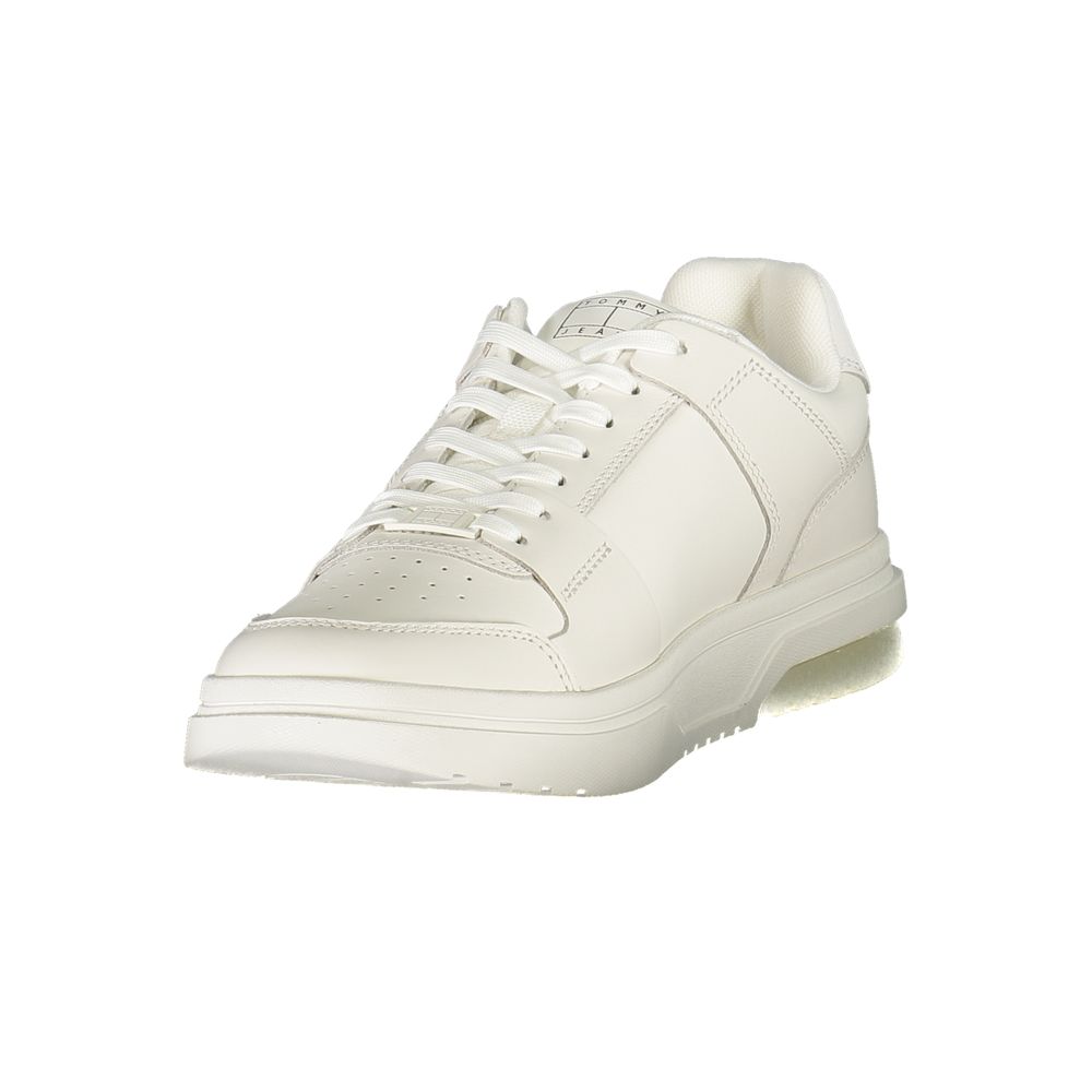 Tommy Hilfiger Weißer Polyester-Sneaker