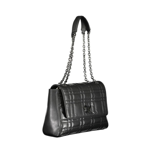 Calvin Klein Schwarze Polyester-Handtasche