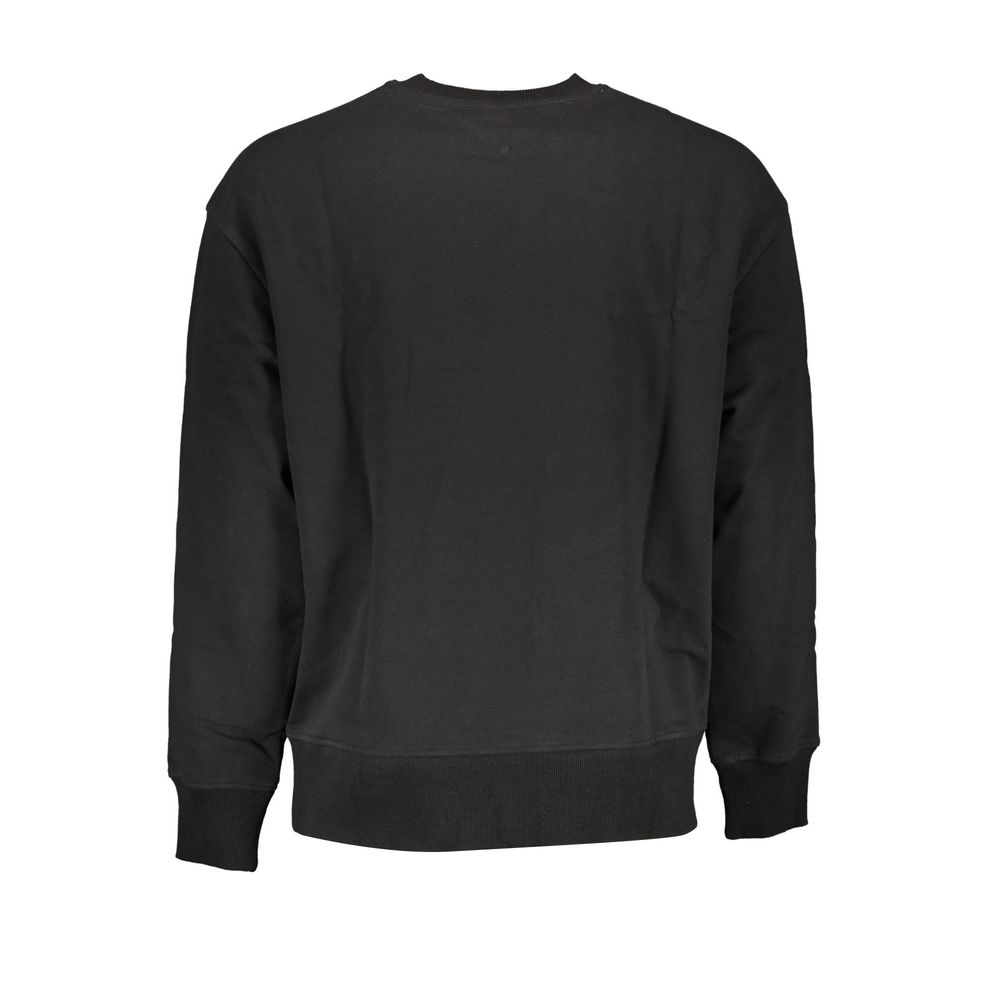 Tommy Hilfiger Baumwoll-Sweatshirt in Schwarz