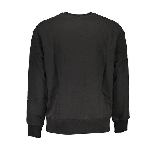 Tommy Hilfiger Baumwoll-Sweatshirt in Schwarz