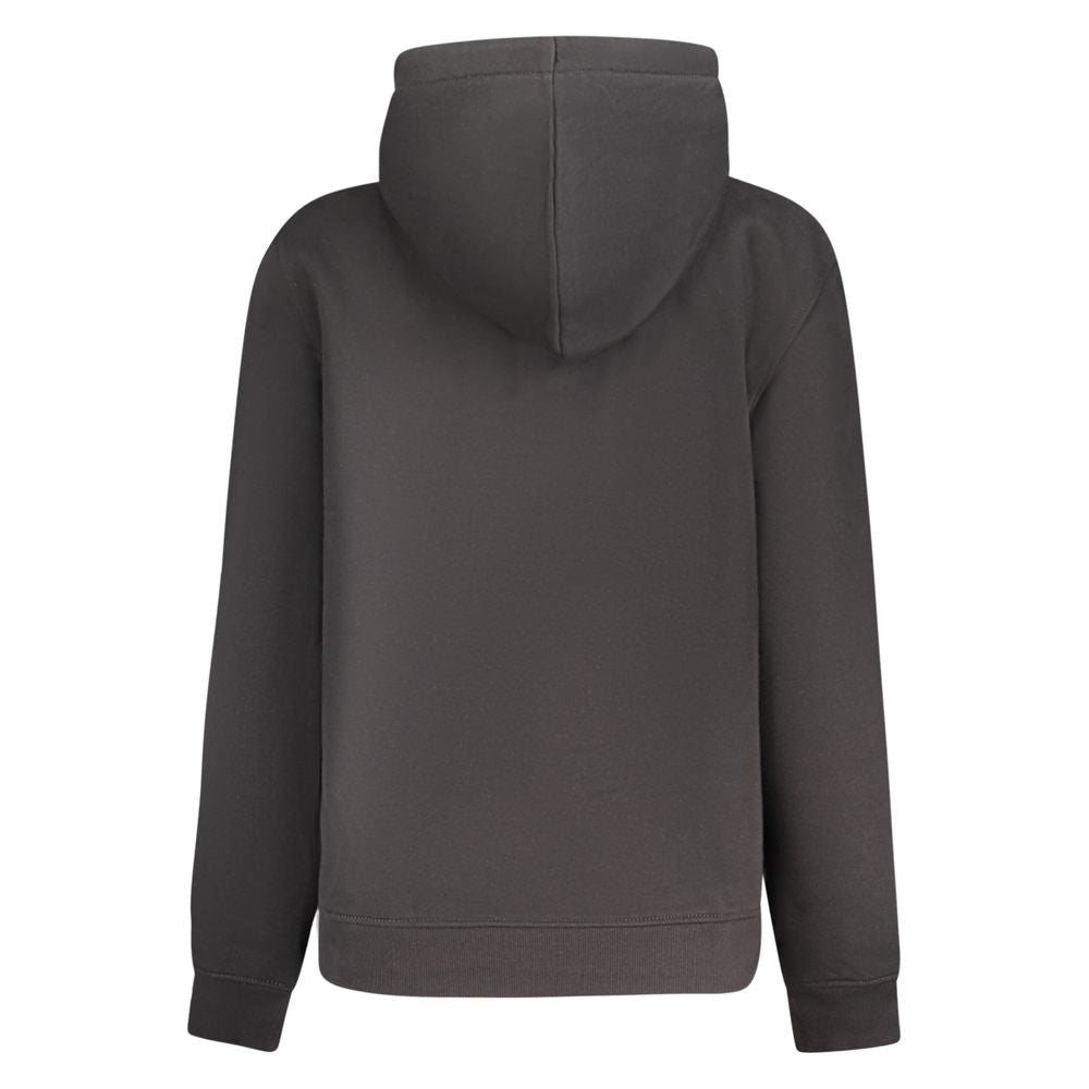 Calvin Klein Baumwoll-Sweatshirt in Schwarz