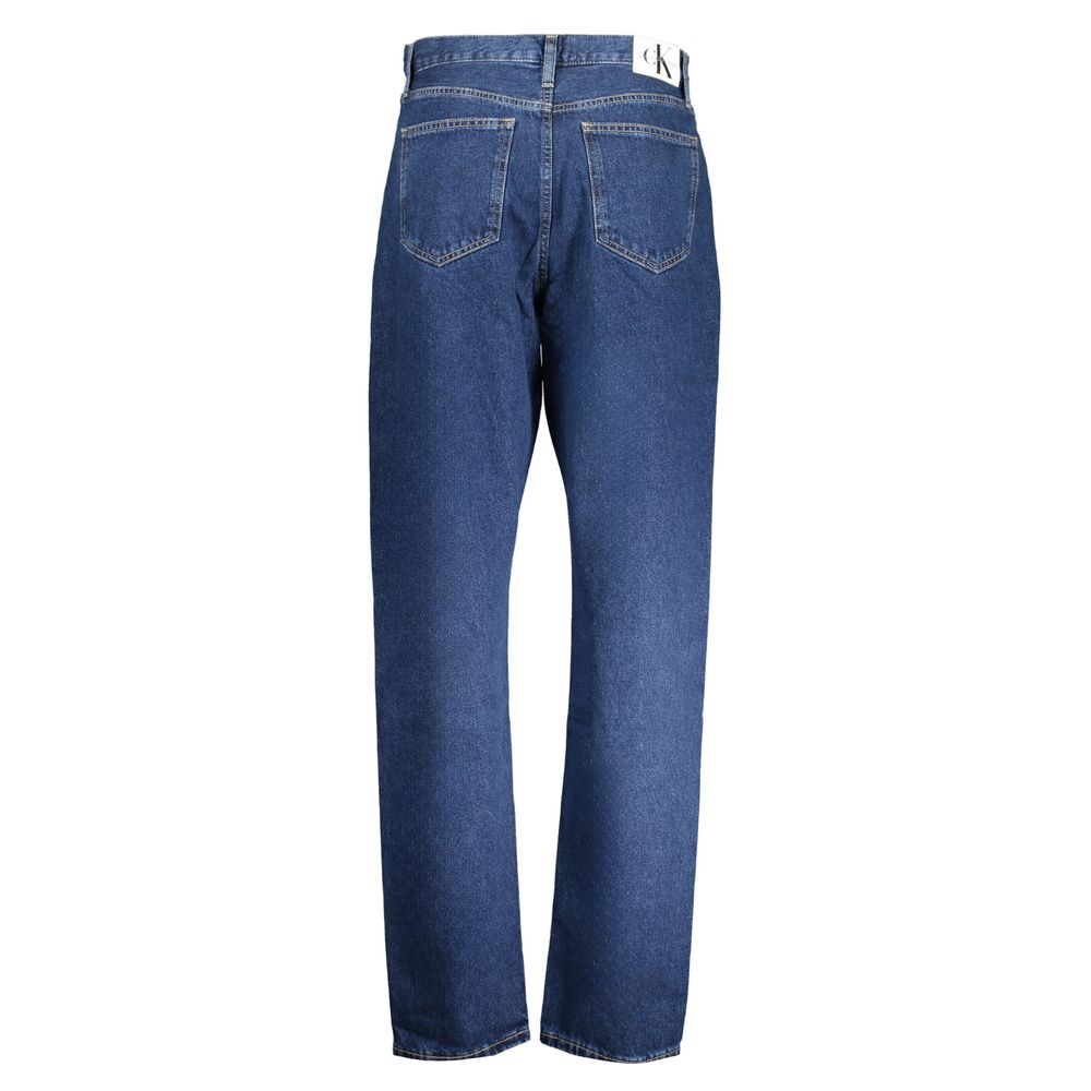 Calvin Klein Blaue Baumwoll-Jeans aus Denim