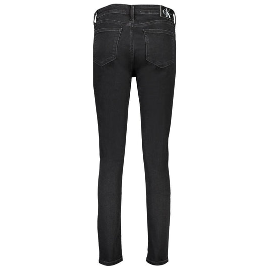 Calvin Klein Schwarze Skinny-Jeans aus Baumwolle für Frauen