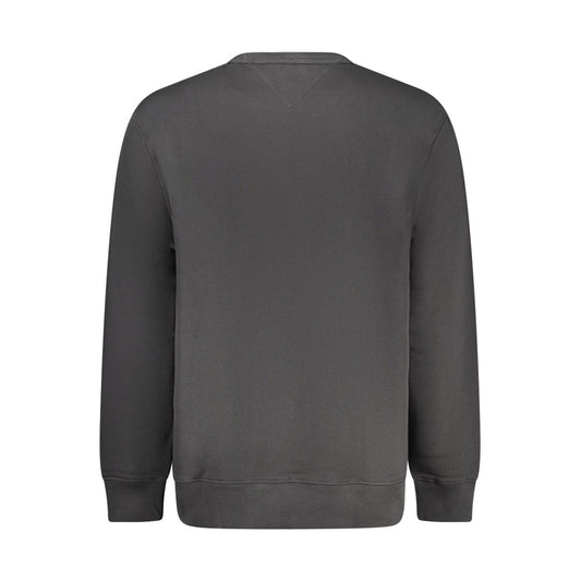 Tommy Hilfiger Baumwoll-Sweatshirt in Schwarz