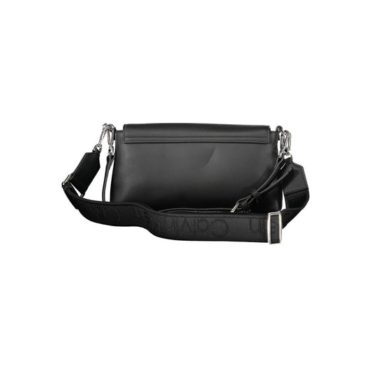 Calvin Klein Schwarze Polyester-Handtasche