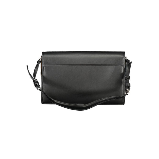 Calvin Klein Schwarze Polyester-Handtasche
