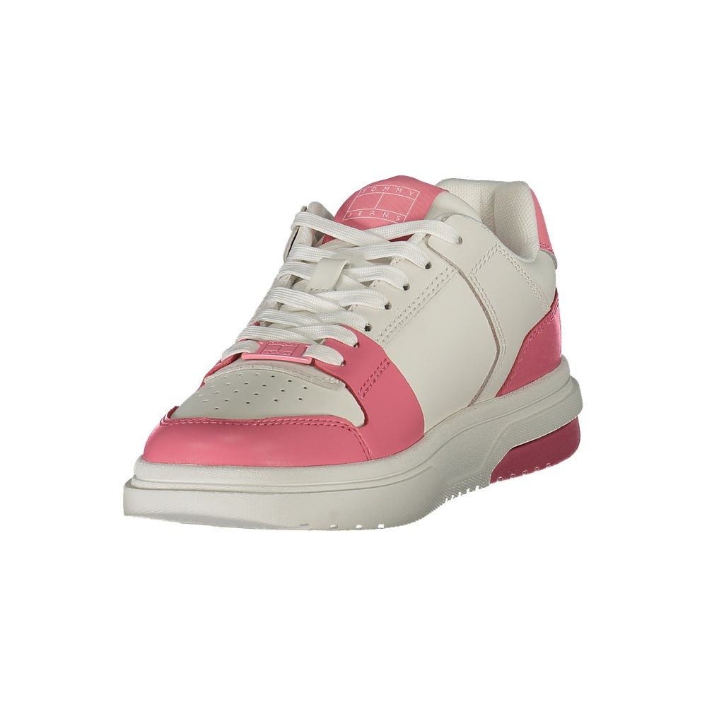 Tommy Hilfiger Rosa Polyester-Sneaker