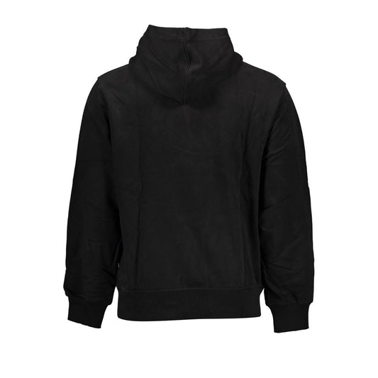 Calvin Klein Baumwoll-Sweatshirt in Schwarz