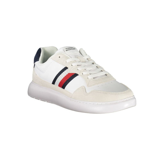 Tommy Hilfiger Weißer Polyester-Sneaker