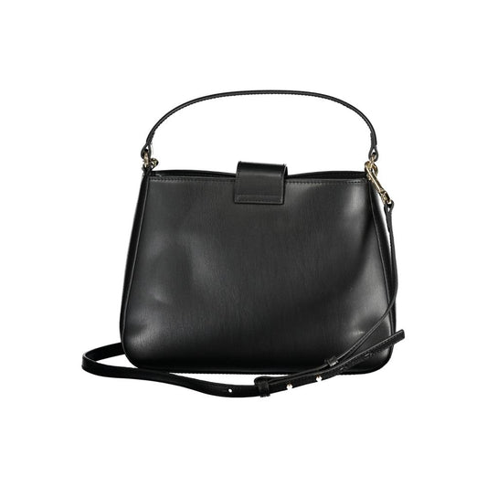 Tommy Hilfiger Schwarze Polyethylen-Handtasche