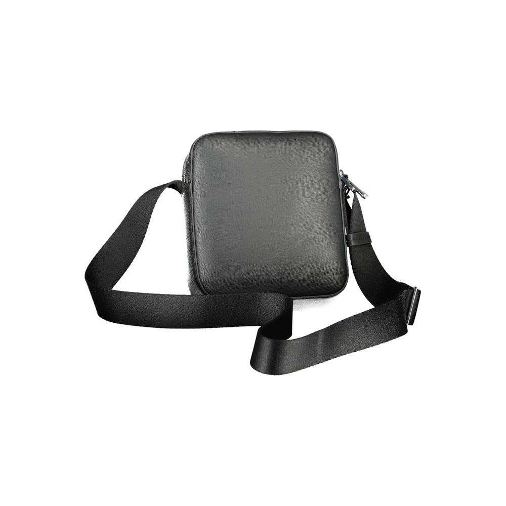Calvin Klein Schwarze Polyester Männer Umhängetasche