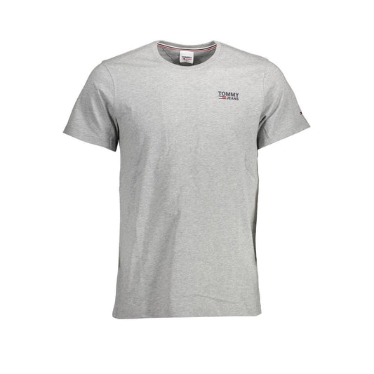 Tommy Hilfiger Graues Baumwoll-T-Shirt