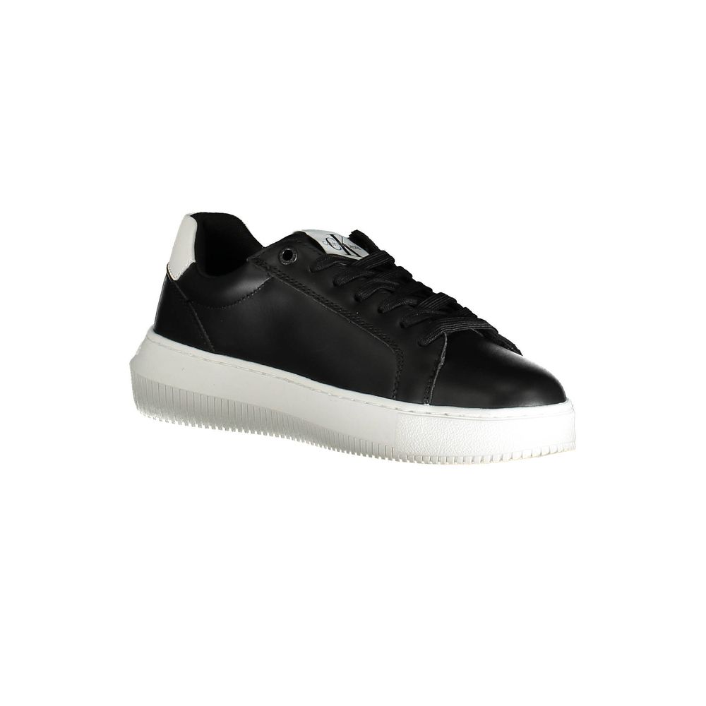 Calvin Klein Schwarzer Sneaker aus Polyester