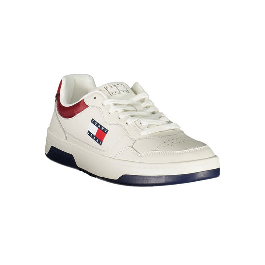 Tommy Hilfiger Weißer Polyester-Sneaker