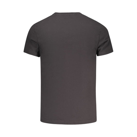 Tommy Hilfiger Schwarzes Baumwoll-T-Shirt