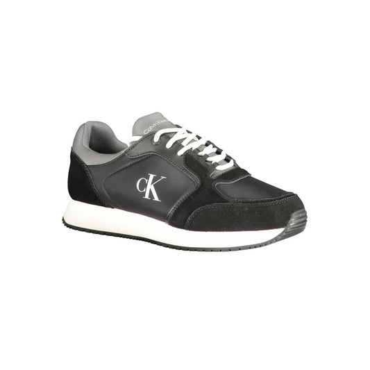 Calvin Klein Schwarzer Polyester-Sneaker