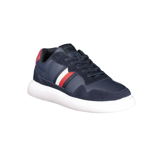 Tommy Hilfiger Blauer Polyester-Sneaker