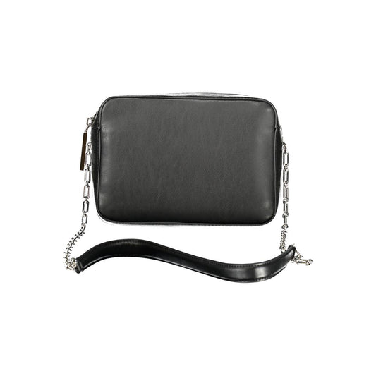 Calvin Klein Schwarze Polyester-Handtasche
