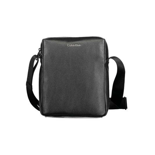 Calvin Klein Schwarze Schultertasche aus Polyester