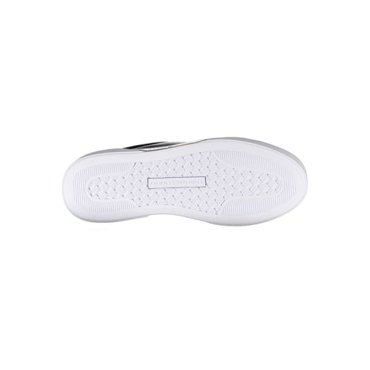 Tommy Hilfiger Schwarzes Leder Damen Sneaker