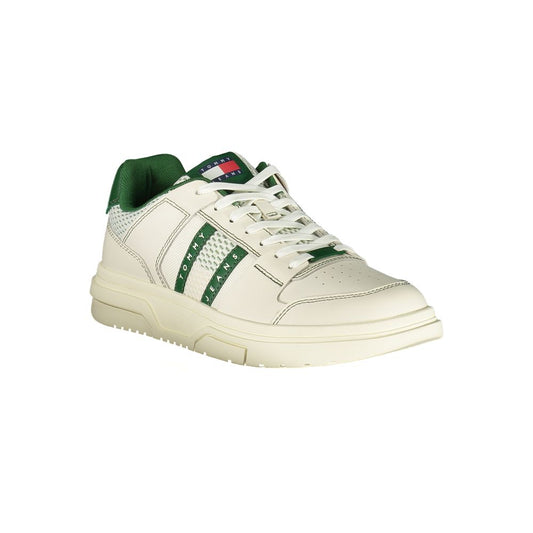 Tommy Hilfiger Grüner Polyester-Sneaker