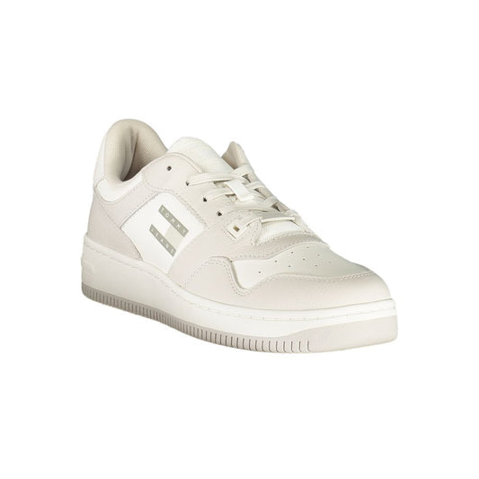 Tommy Hilfiger Weißer Polyester-Sneaker