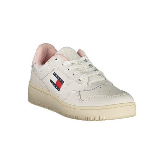 Tommy Hilfiger Weißer Polyester-Sneaker