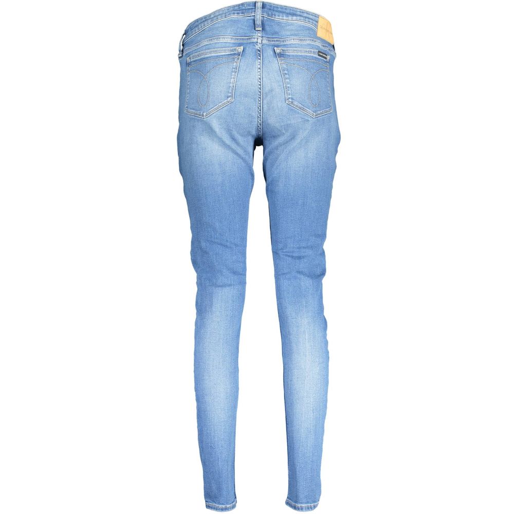 Calvin Klein Blaue Baumwoll-Jeans