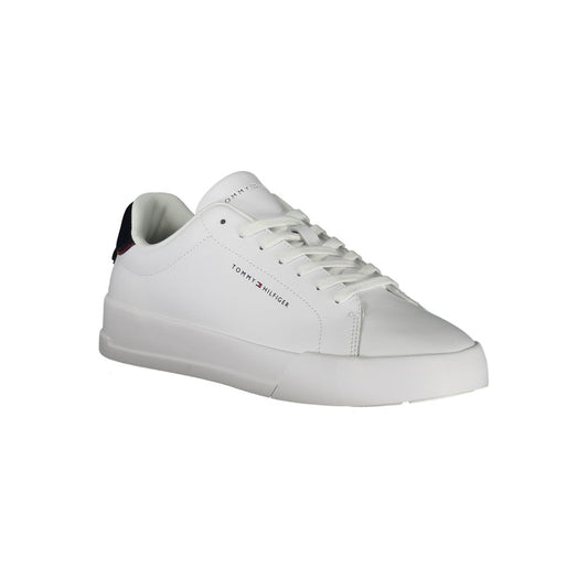Tommy Hilfiger Weißer Polyester-Sneaker