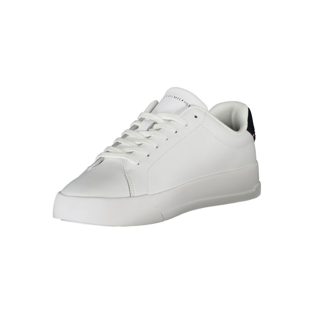 Tommy Hilfiger Weißer Polyester-Sneaker