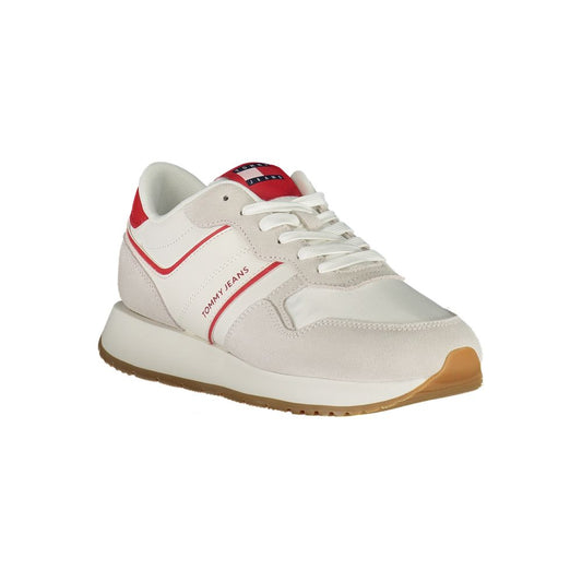 Tommy Hilfiger Sportlicher Sneaker aus Polyester in Rot