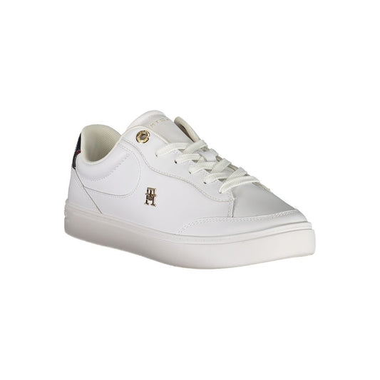 Tommy Hilfiger Weißer Polyester-Sneaker