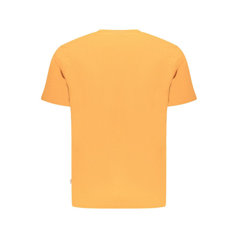 Pepe Jeans Orangefarbenes T-Shirt aus Baumwolle
