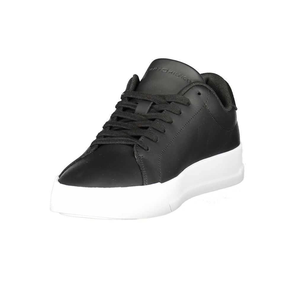 Tommy Hilfiger Schwarzer Polyester-Sneaker