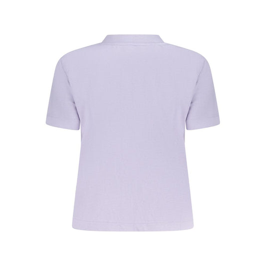 Calvin Klein Baumwoll-T-Shirt in Lila