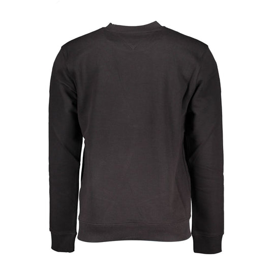 Tommy Hilfiger Baumwoll-Sweatshirt in Schwarz