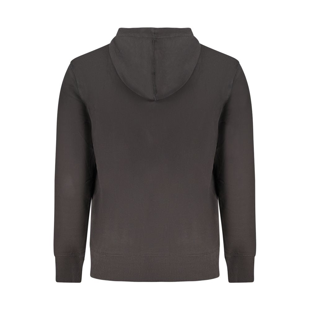 Calvin Klein Baumwoll-Sweatshirt in Schwarz