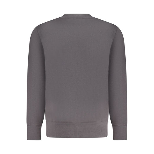Calvin Klein Baumwoll-Sweatshirt in Schwarz