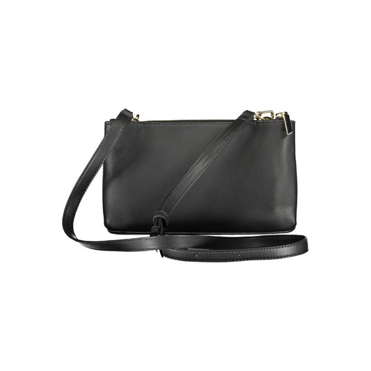 Calvin Klein Schwarze Polyester Handtasche