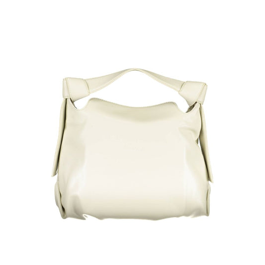 Calvin Klein Beige Polyester Handtasche