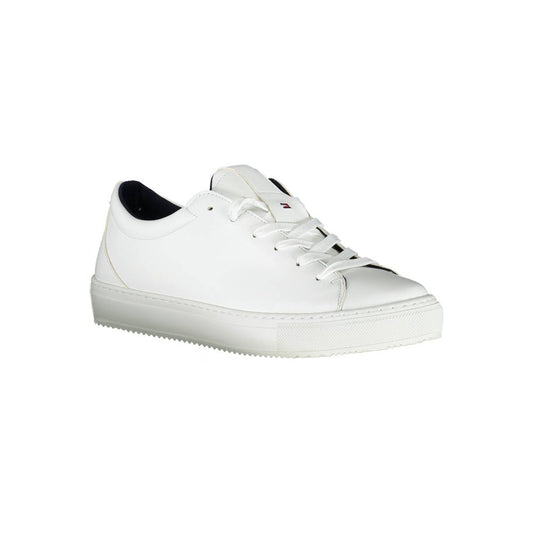 Tommy Hilfiger Weißer Synthetik-Sneaker