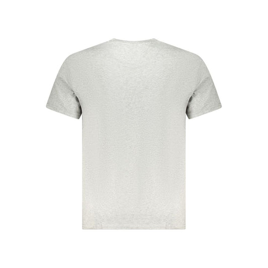 Tommy Hilfiger Graues Baumwoll-T-Shirt