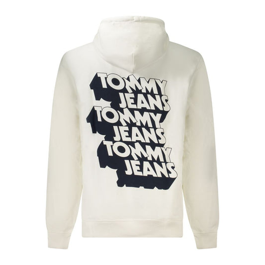 Tommy Hilfiger Weißer Baumwollpullover für Männer